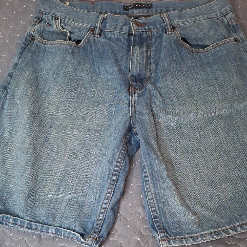 Tommy Hilfiger Light Blue Denim Jean Shorts